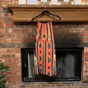 Tribal print dress